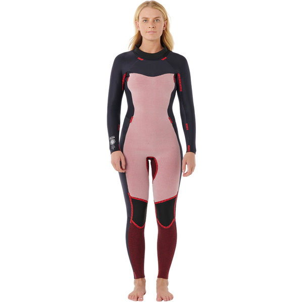2025 Rip Curl Womens Dawn Patrol 3/2mm Back Zip Wetsuit 164WFS -.. Mint